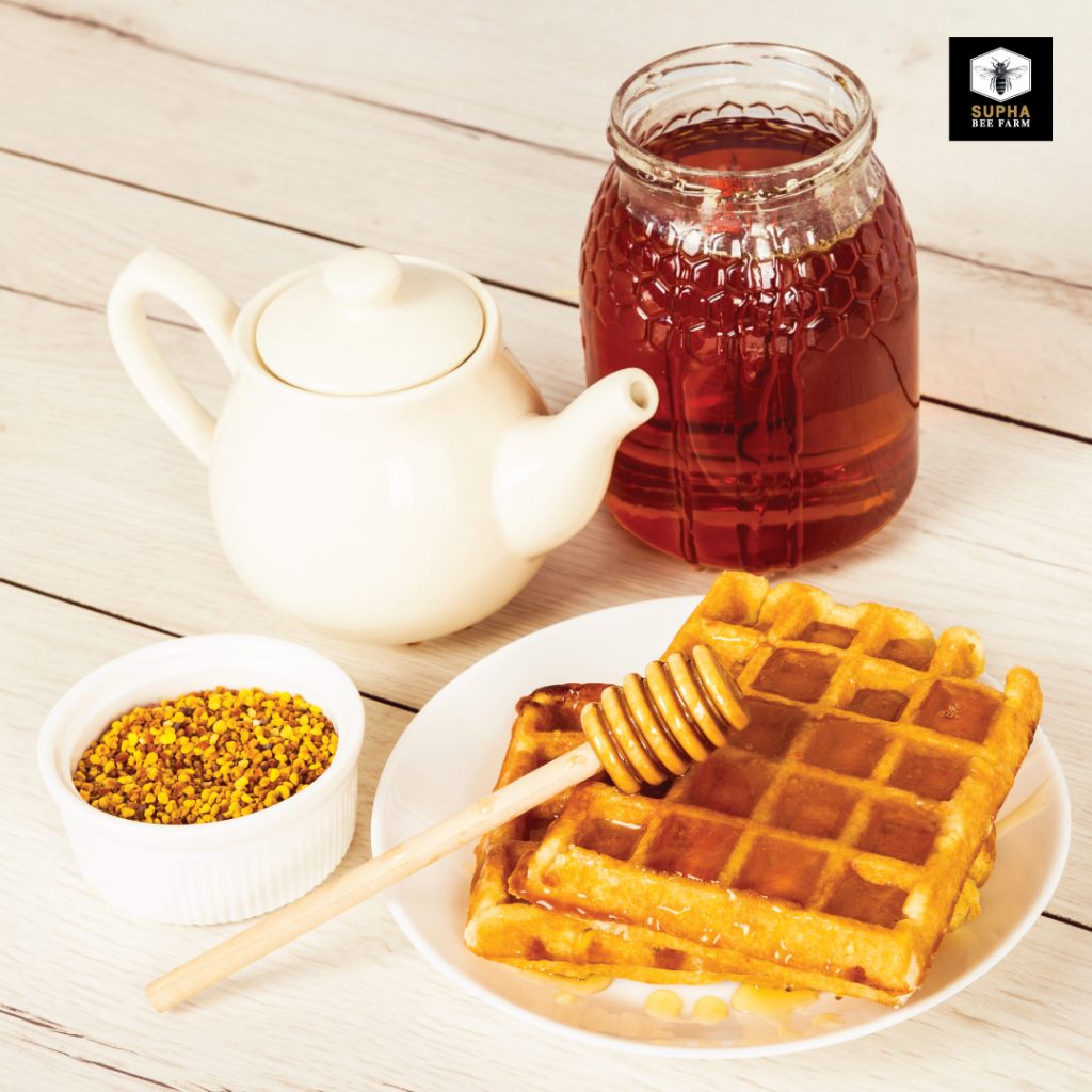 วิธีทานเกสรผึ้ง