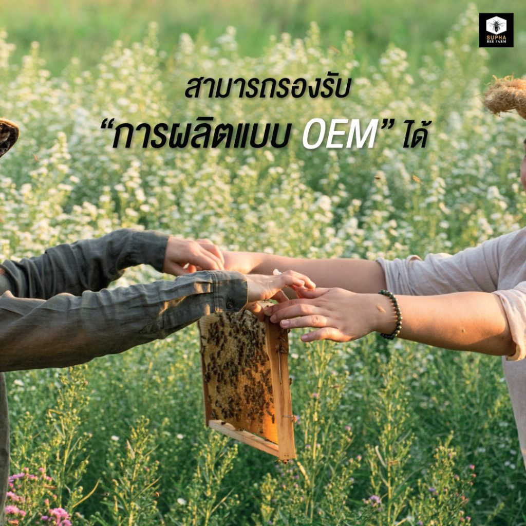 สุภาฟาร์มผึ้งรอบรับการผลิตแบบ OEM
